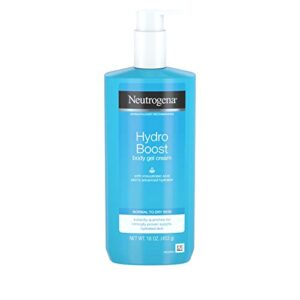 Neutrogena Hydro Boost Crema de gel hidratante sin fragancia, 16 onzas