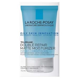 TOLERIANE DOUBLE REPAIR CREMA HIDRATANTE FACIAL MATE PARA PIELES GRASAS-LA ROCHE POSAY