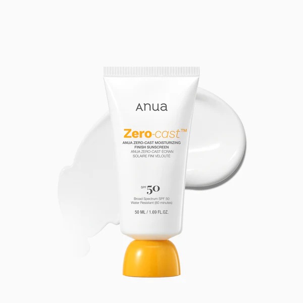 Zero-cast Moisturizing Finish Sunscreen - Anua