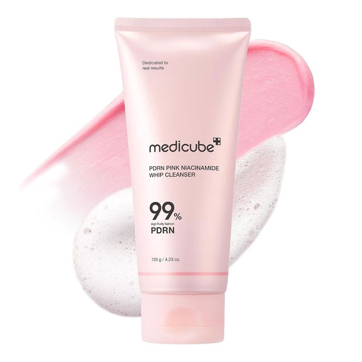 Medicube PDRN Pink Niacinamide Whip Cleanser
